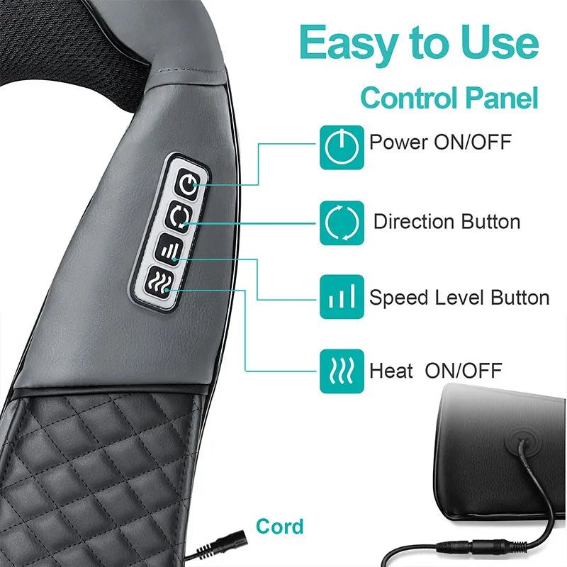 Electric Neck And Back Massager