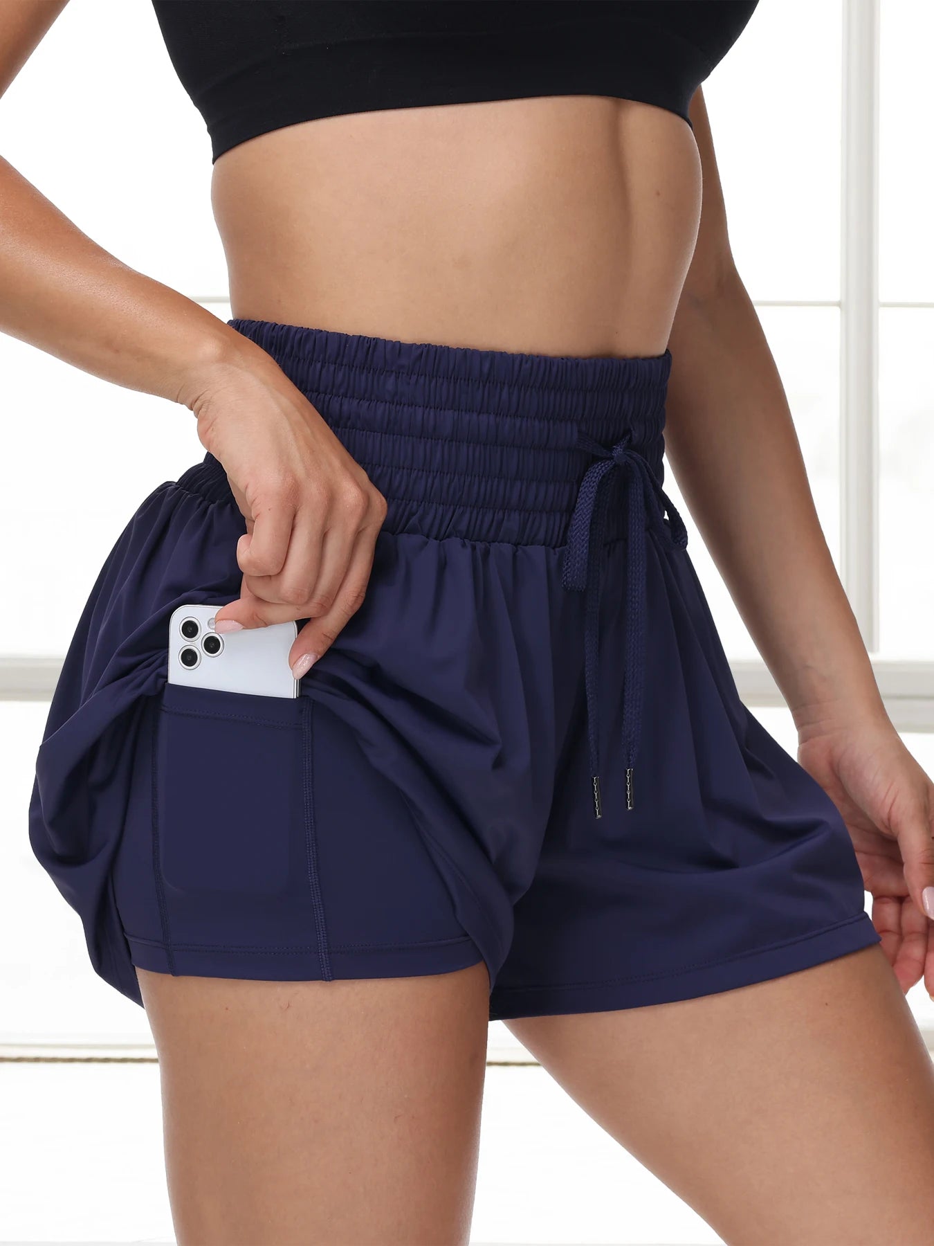 2 in 1 Athletic Shorts