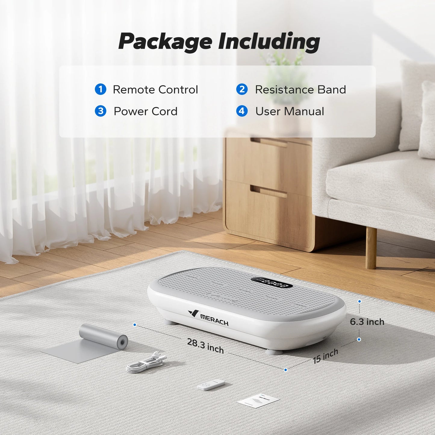 Vibration Plate Exercise Machine