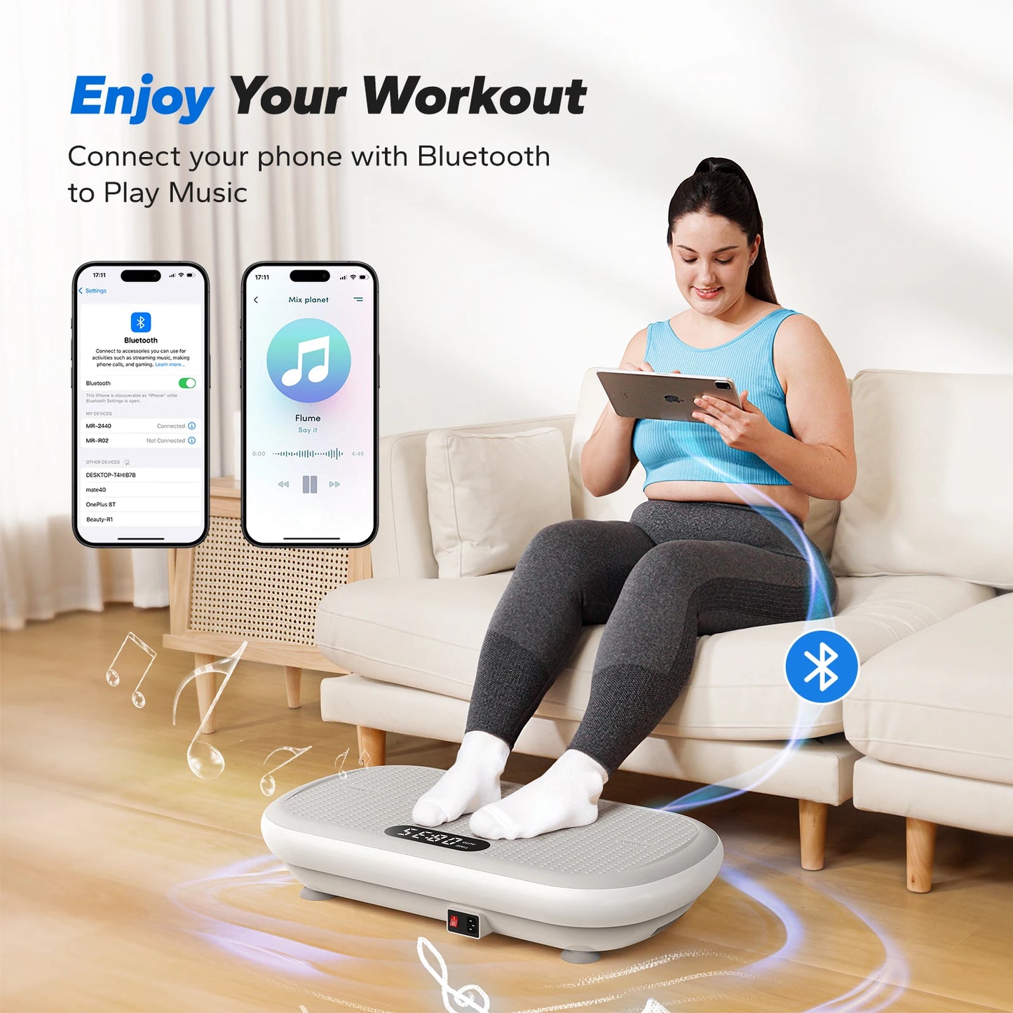 Vibration Plate Exercise Machine