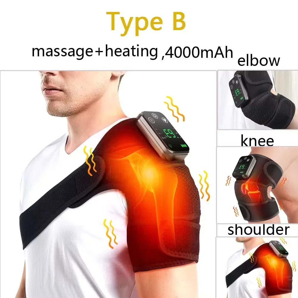 Vibration & Heating Shoulder Massager