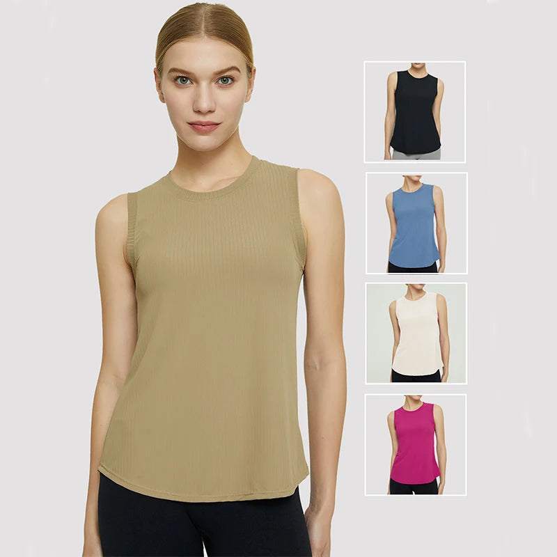 Sleeveless Racerback Workout Tank Tops for Women