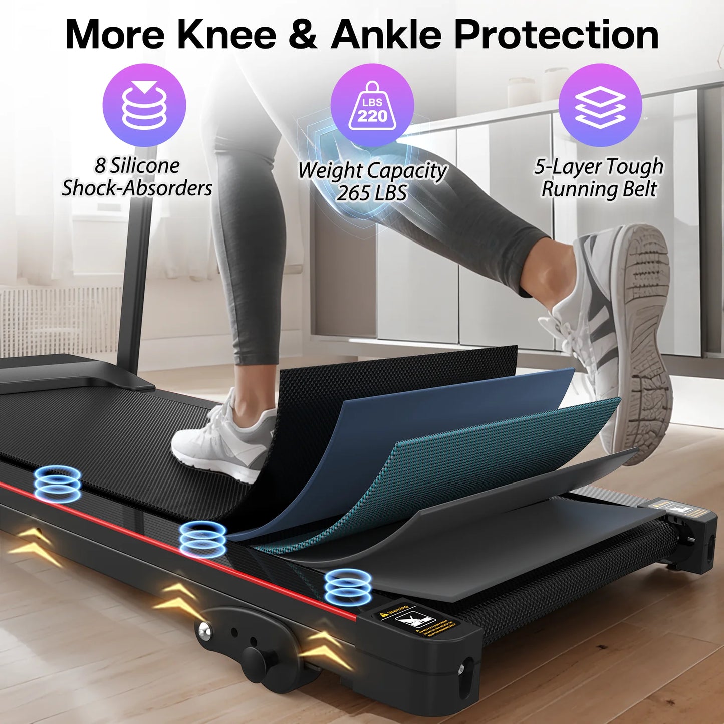 Electric Treadmill for Home