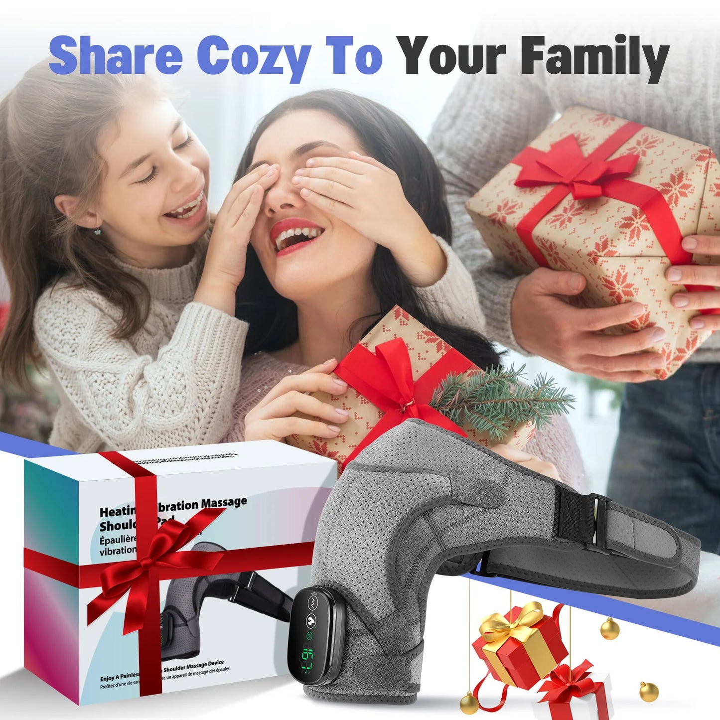 Vibration & Heating Shoulder Massager