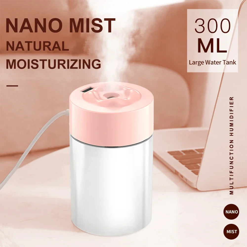 Ultrasonic Air Humidifier Aroma Lamp