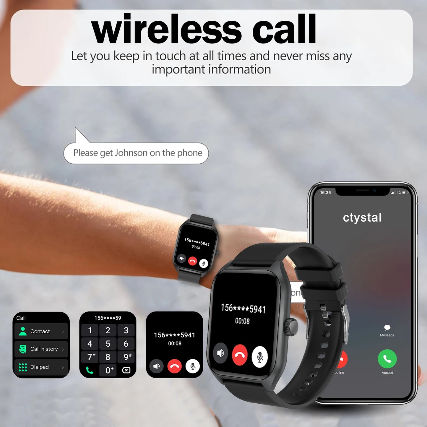 Voice Assistant Smartwatch