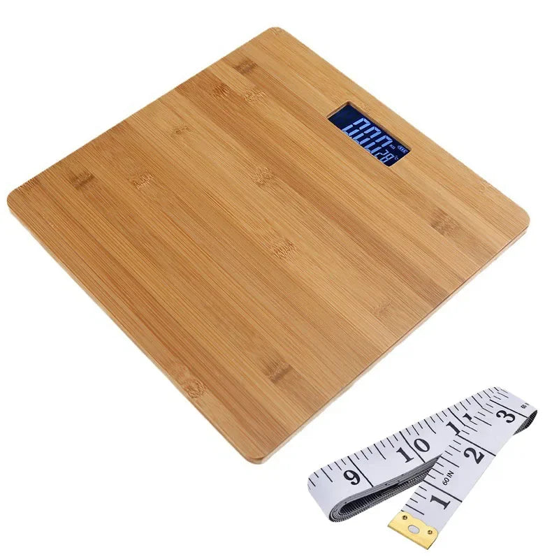 Wood Bathroom Scale