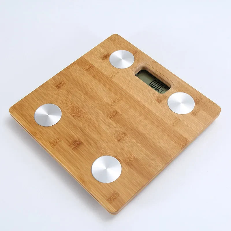 Wood Bathroom Scale