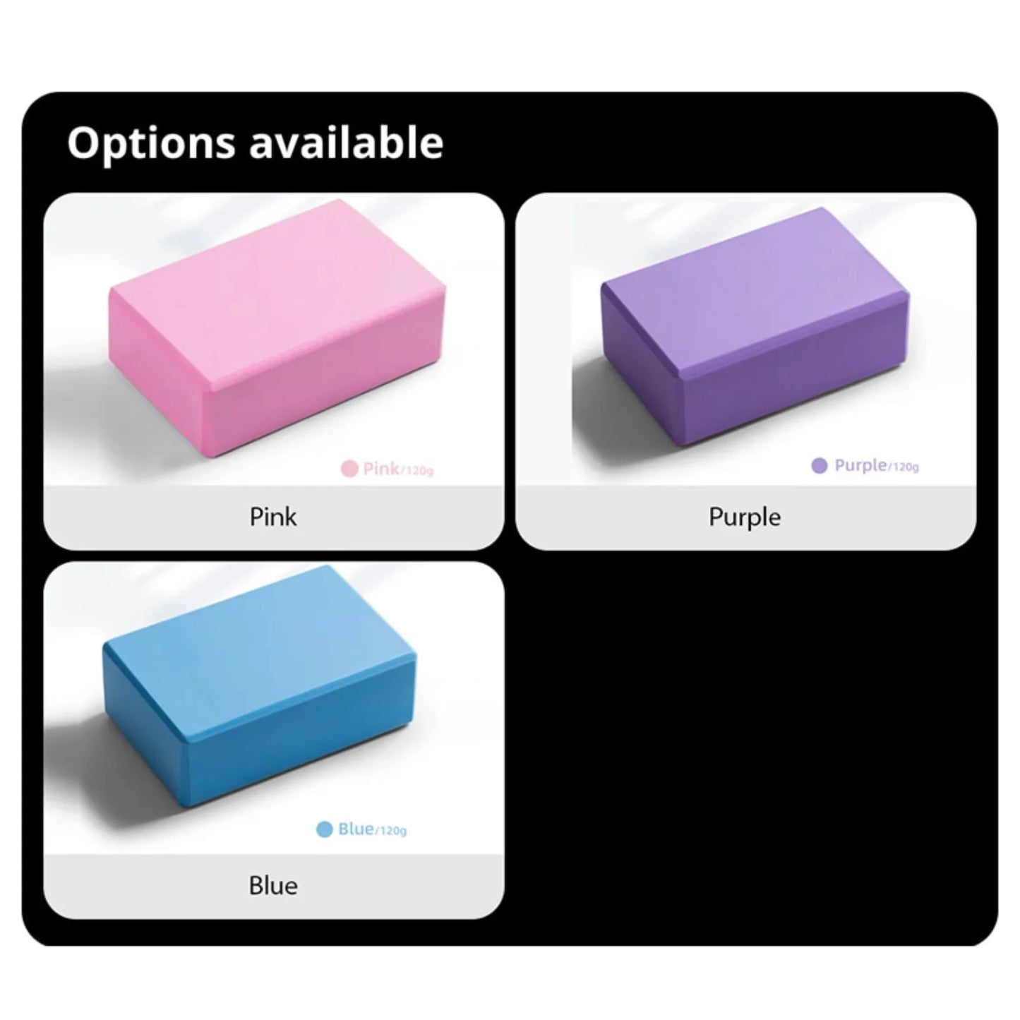 Foam Brick Yoga Blocks