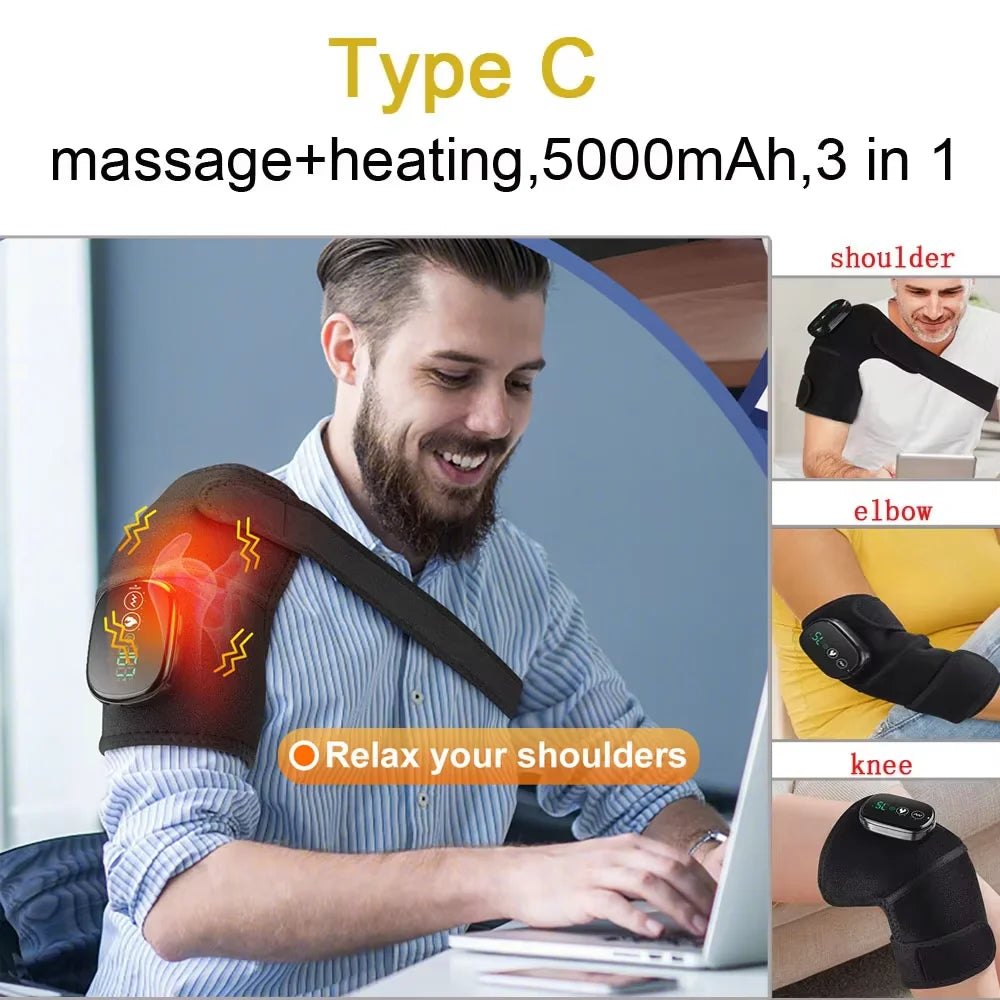 Vibration & Heating Shoulder Massager