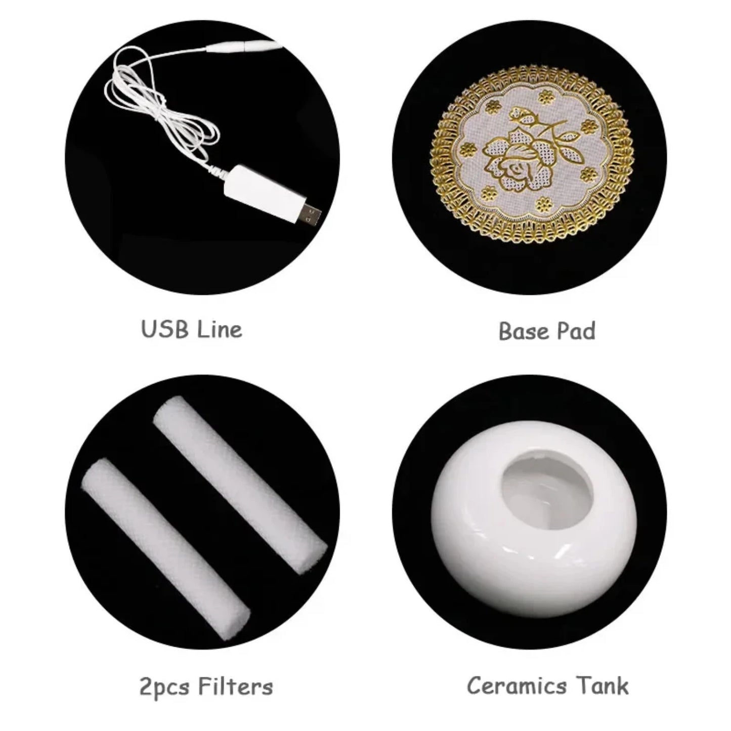 Portable Lotus Mini Diffuser