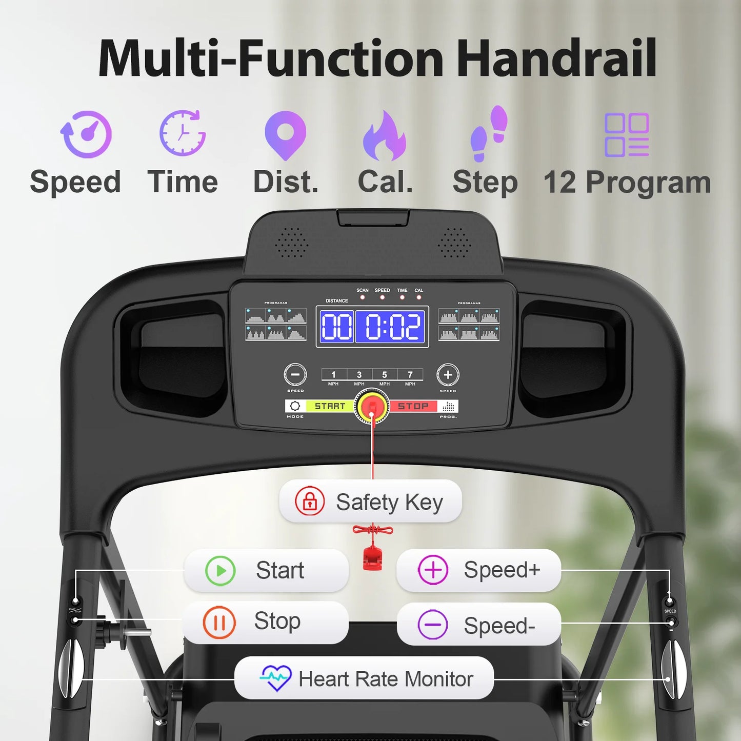 Electric Treadmill for Home