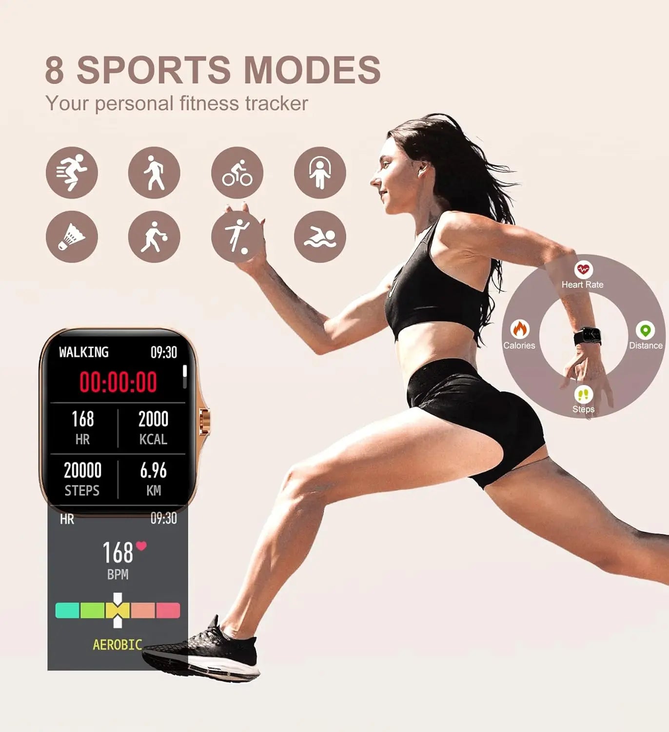 Fitness Tracker Smartwatch