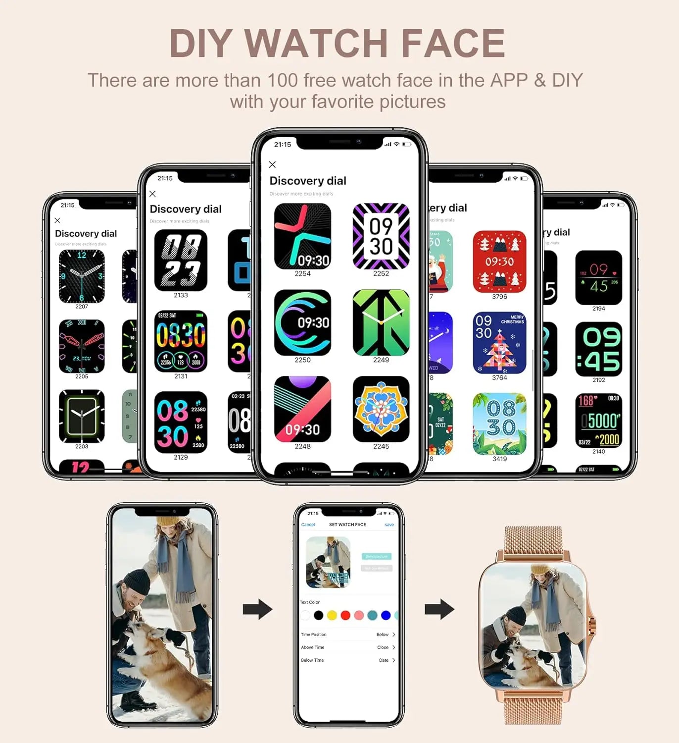 Fitness Tracker Smartwatch