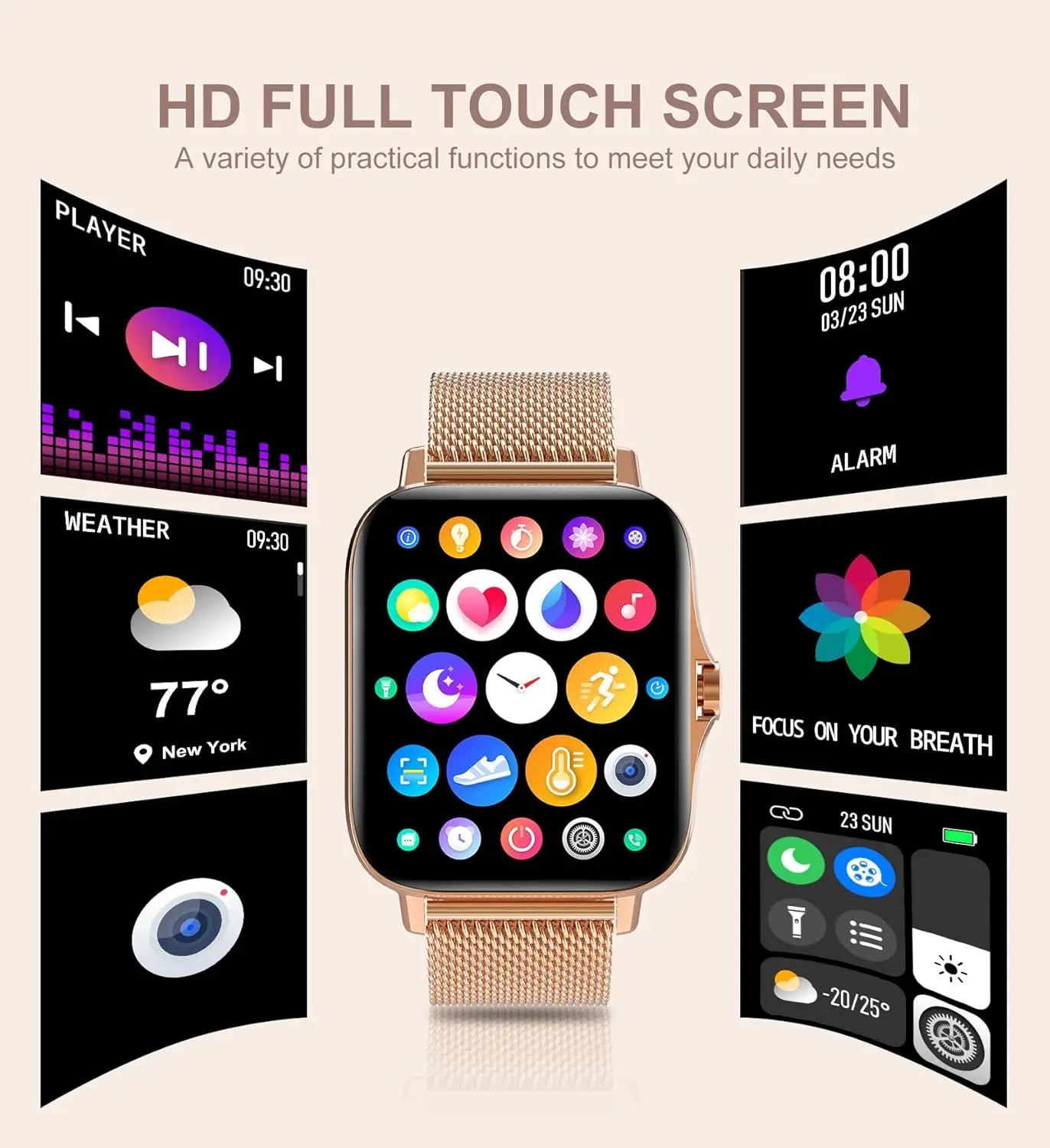 Fitness Tracker Smartwatch